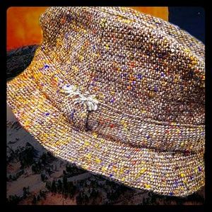 Donegal Tweed Wool Cap